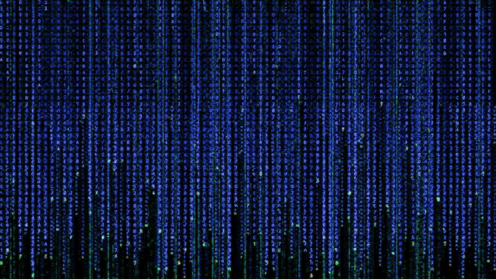 NeoTech Spectra: Journey into the Cyber Grid Wallpaper