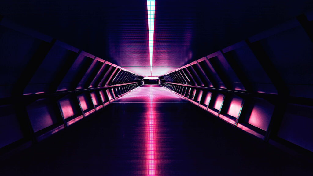 Neon Dreams: Discover the Mesmerizing Allure of a Retrowave Paradise Wallpaper