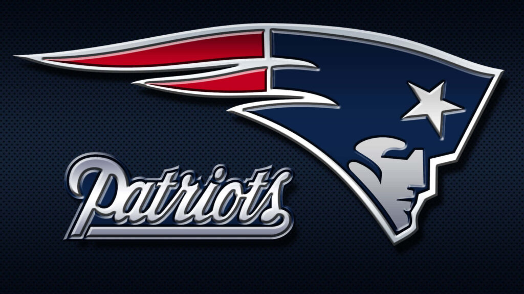 New England Patriots Logo Wallpaper - Bold NFL Team Design