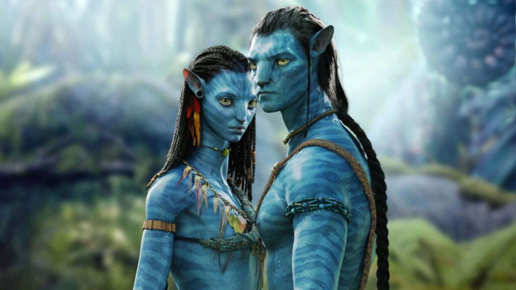 Enchanting Encounters: Neytari and Jake Explore The Way Of Water - Avatar 2 Wallpaper