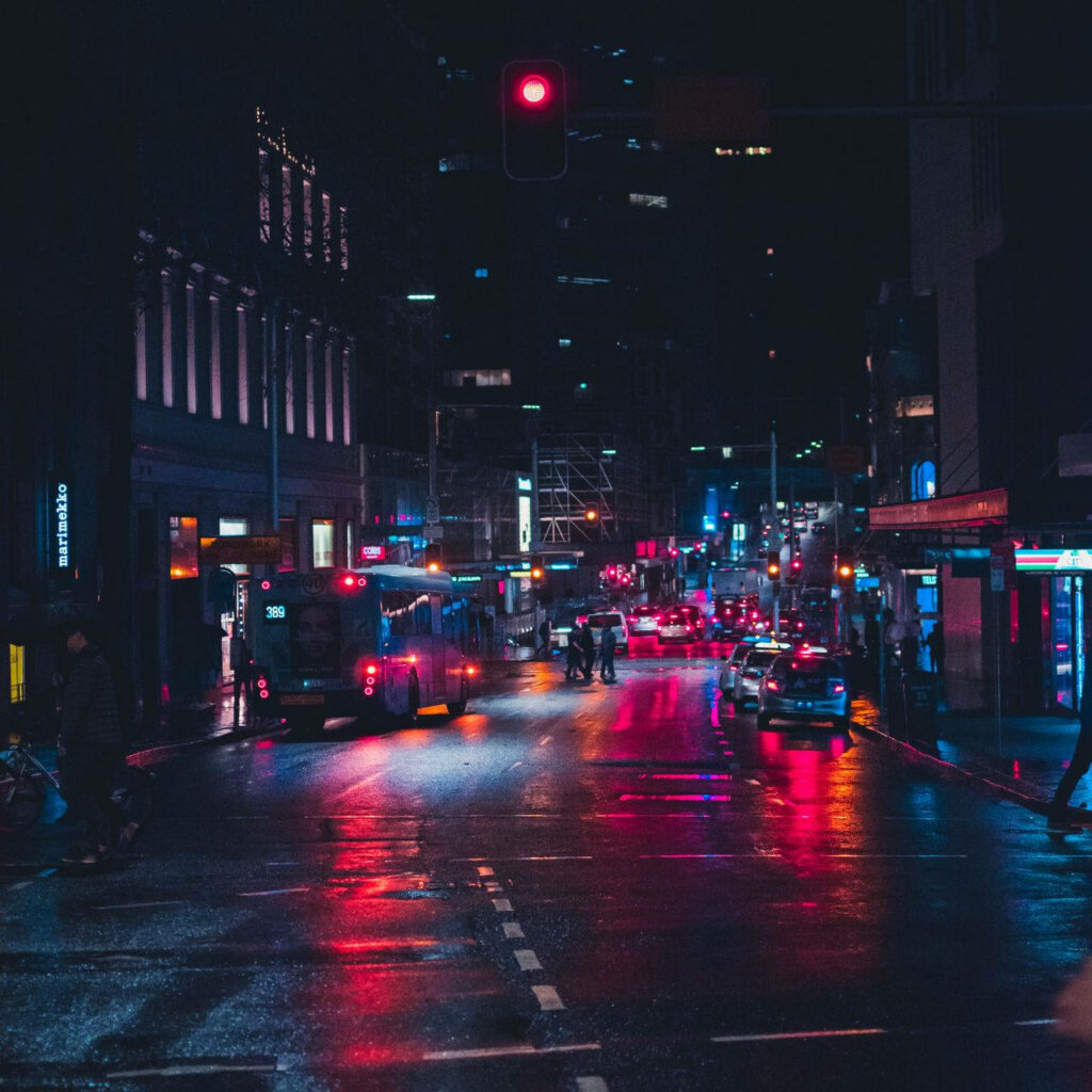Discover the Enigmatic Charms of Night City Aesthetic: A Mesmerizing Journey amidst Neon-Lit Wonders Wallpaper