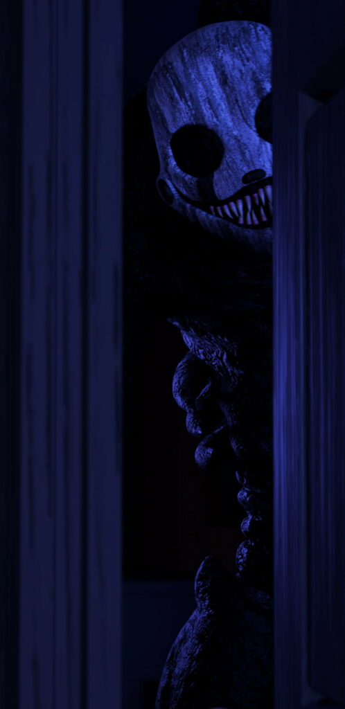 Nightmare Encounters: Frightening Five Nights at Freddy's Halloween Game—HD Dark Dreamscape Wallpaper
