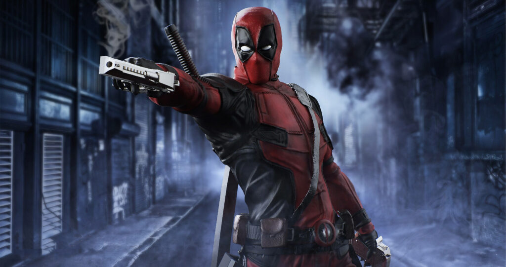 Deadpool: Vigilante of the Shadows - Mesmerizing 4k Background Image Wallpaper