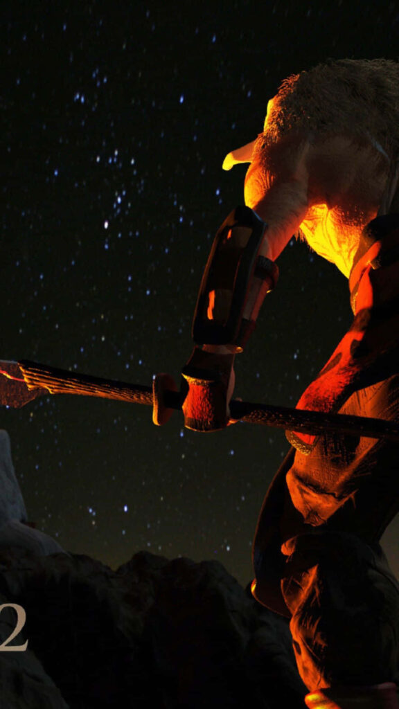 Nighttime Valor: Majestic Juggernaut in Dota 2 Android Wallpaper