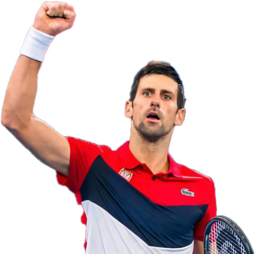 Novak Djokovic Victory Wallpaper: High-Quality PNG Celebration