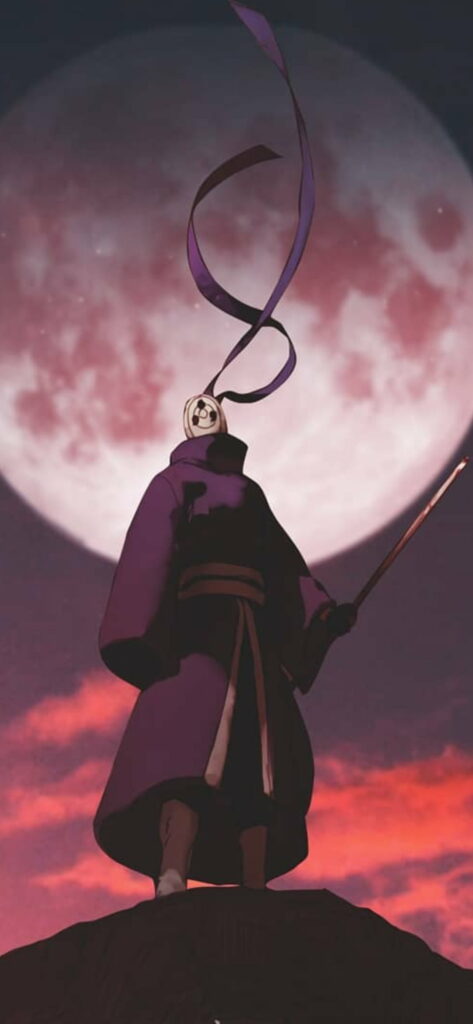 Dual Identity: Obito Uchiha Revealed in Naruto's Ultimate Showdown -HD Phone Wallpaper