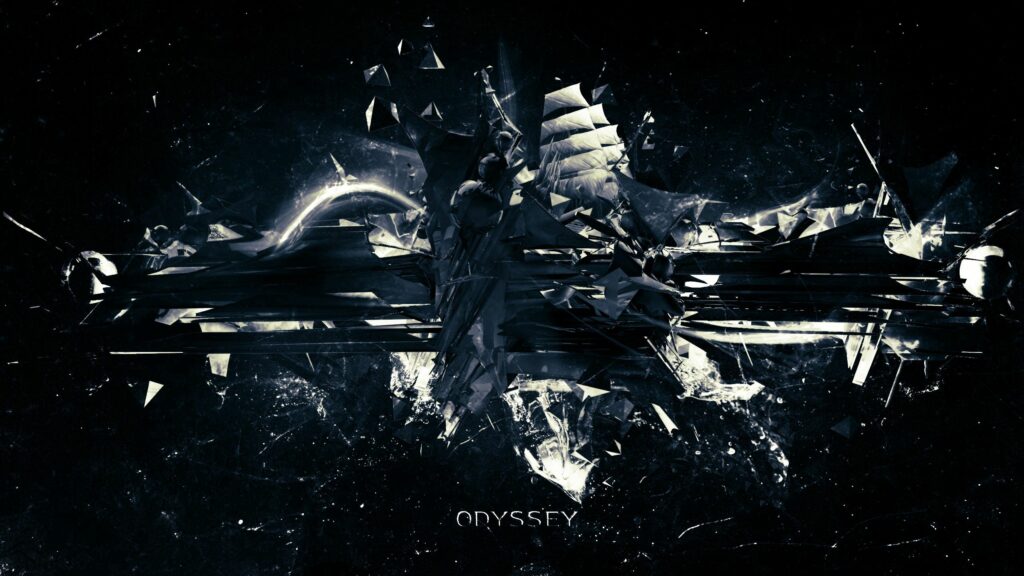 Odyssey: Intense Dark Explosion Wallpaper - 2560x1440 Background