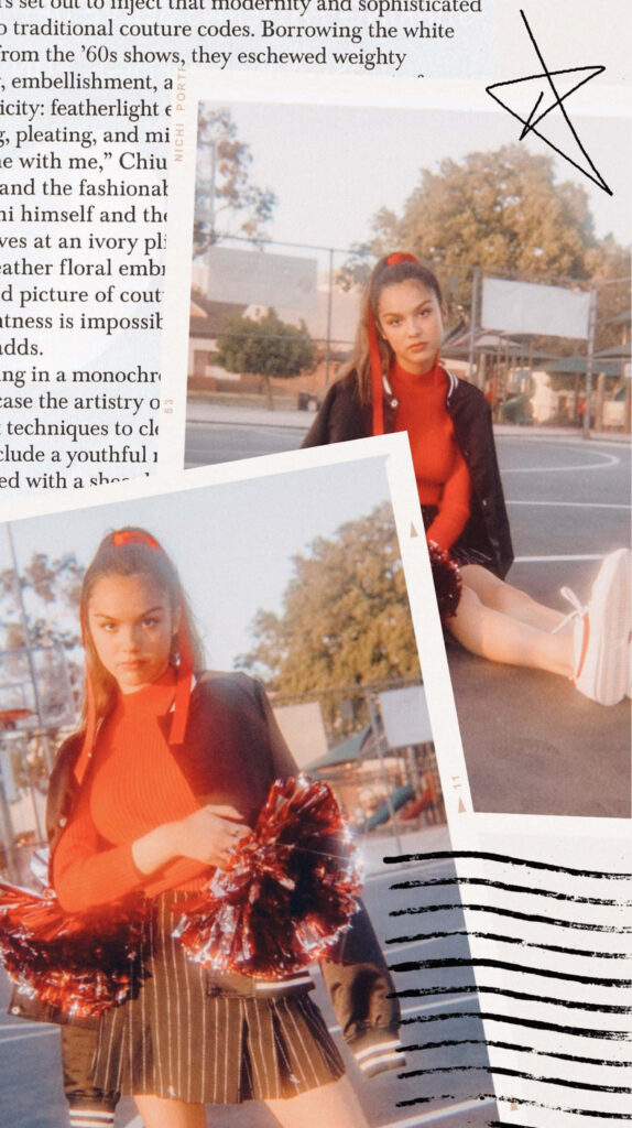 Olivia Rodrigo Wallpaper: Confident, Stylish, and Playful Background