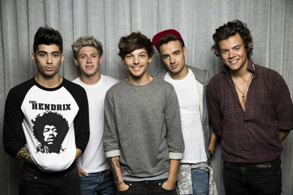 Rising Powerhouses: One Direction's Journey to Global Stardom Wallpaper