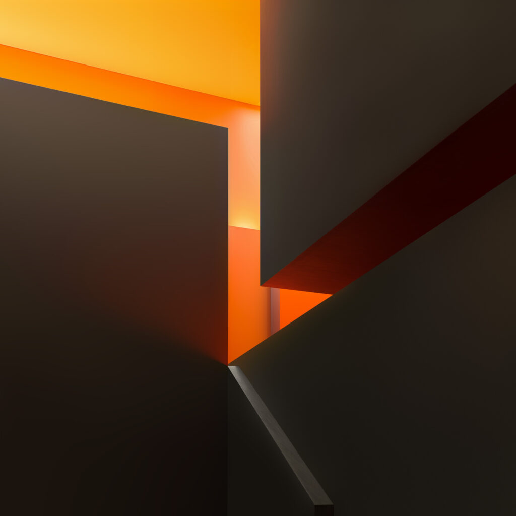 Modern Elegance: OnePlus OxygenOS 15 Abstract Geometric Wallpaper