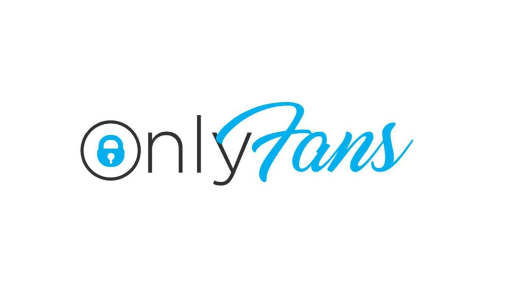 OnlyFans Logo Wallpaper on White: Stylish Lock Design & Typography
