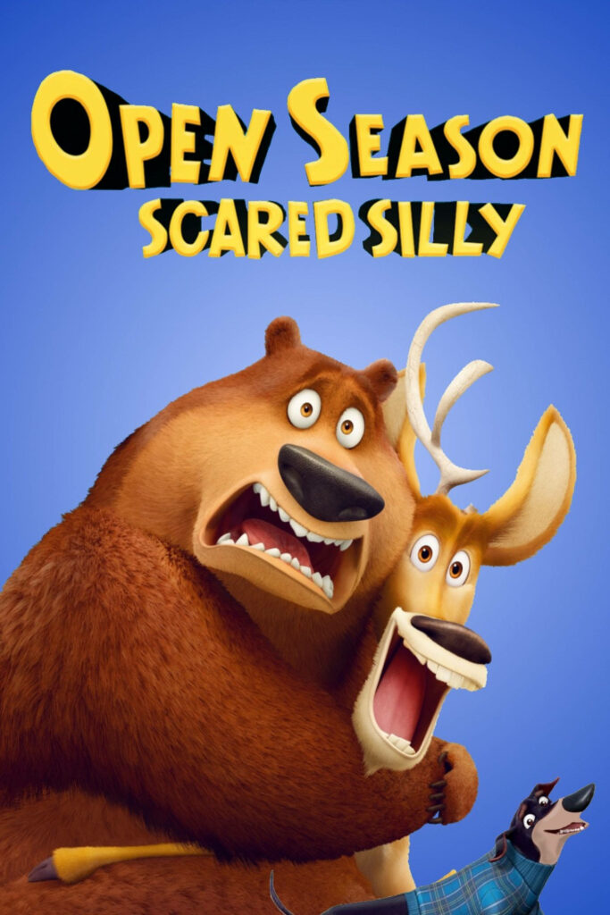 Vibrant Open Season: Scared Silly Wallpaper with Whimsical Background