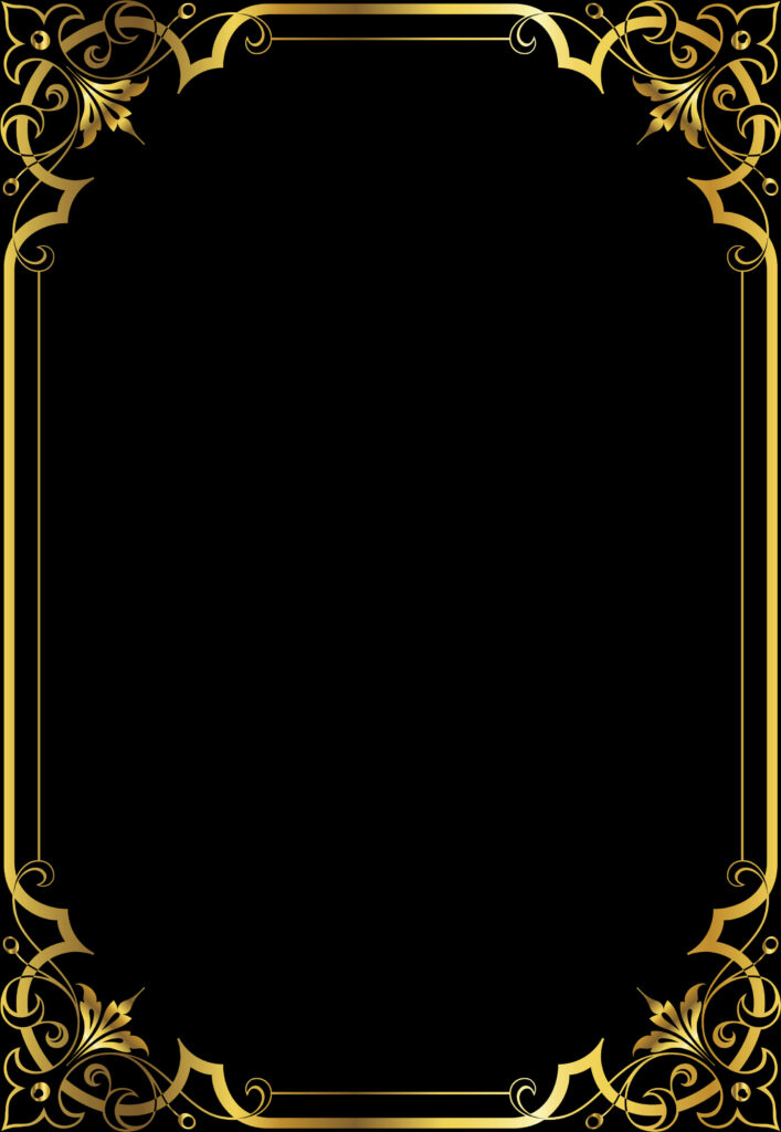 Elaborate Filigree: A Customizable Certificate Background with Ornate Design Wallpaper