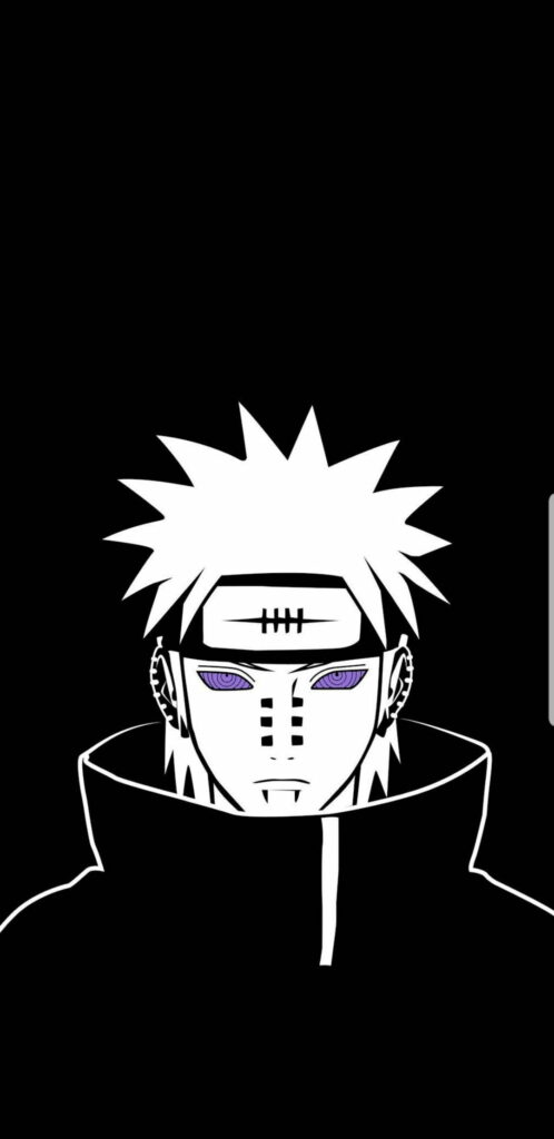 Pain Unleashed: A Stunning Naruto Anime HD Wallpaper for Your Phone Background
