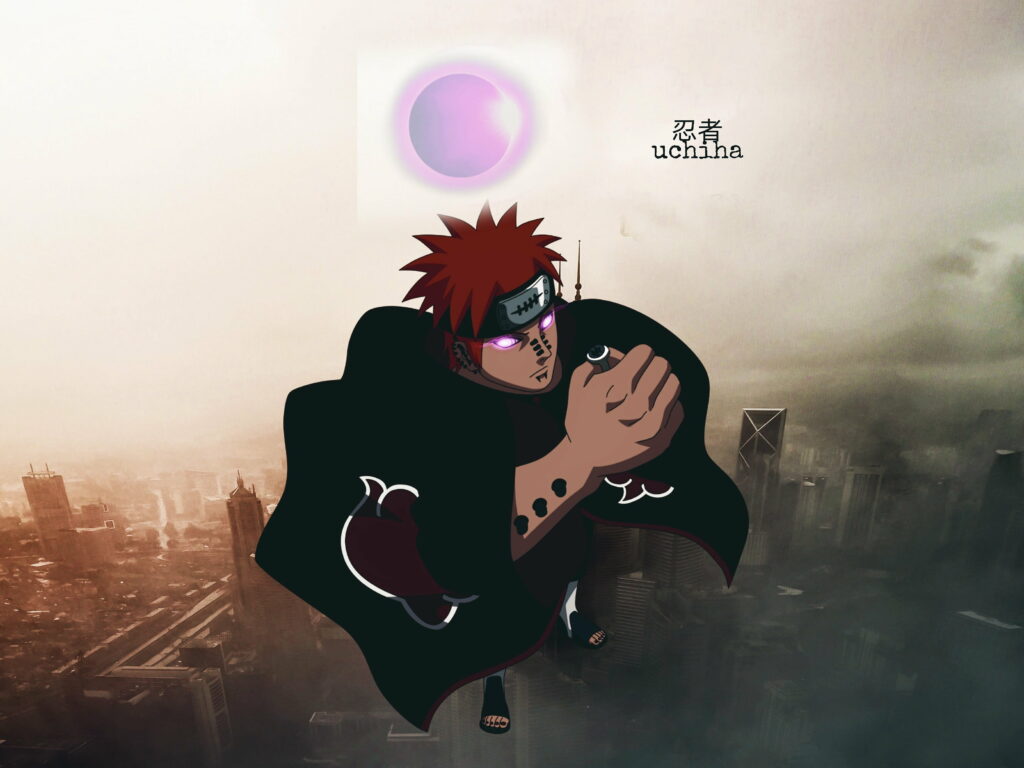Painful Encounters: Immersive Naruto Anime QHD Wallpaper Background