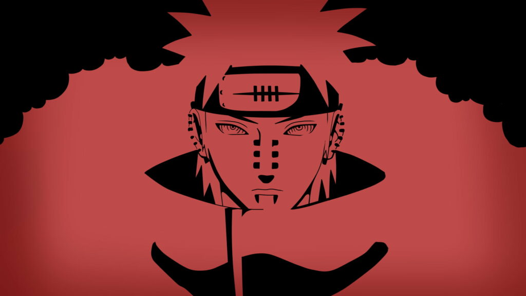 Painful Vector Art: Naruto Shippuden Illustration for HD Wallpaper