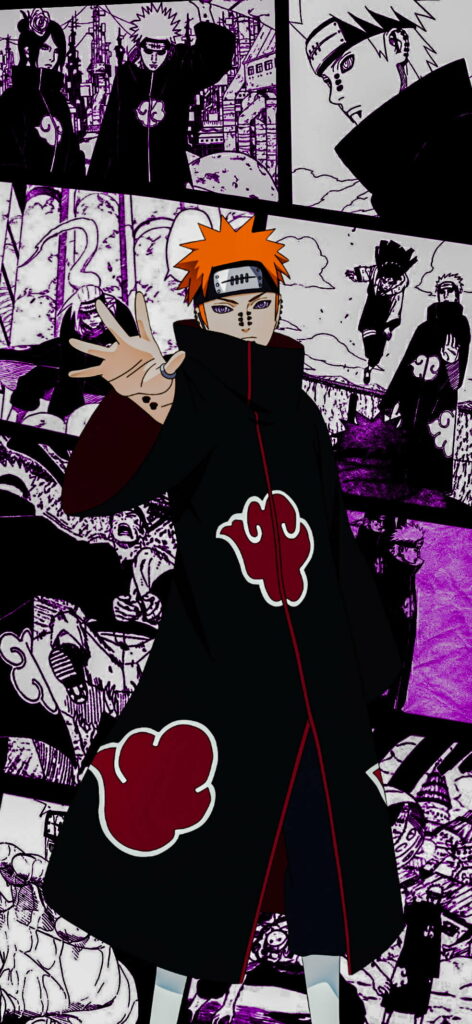 Painful Battles Unleashed: Naruto Shippuden HD Phone Wallpaper