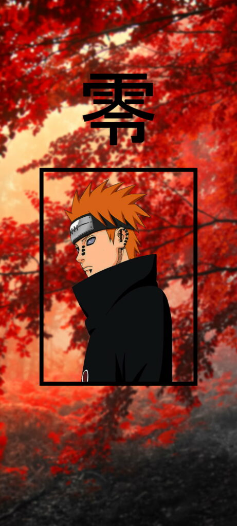 Anime Sorrow: Nagato's Resilience in Naruto Shippuden - Captivating HD Phone Wallpaper