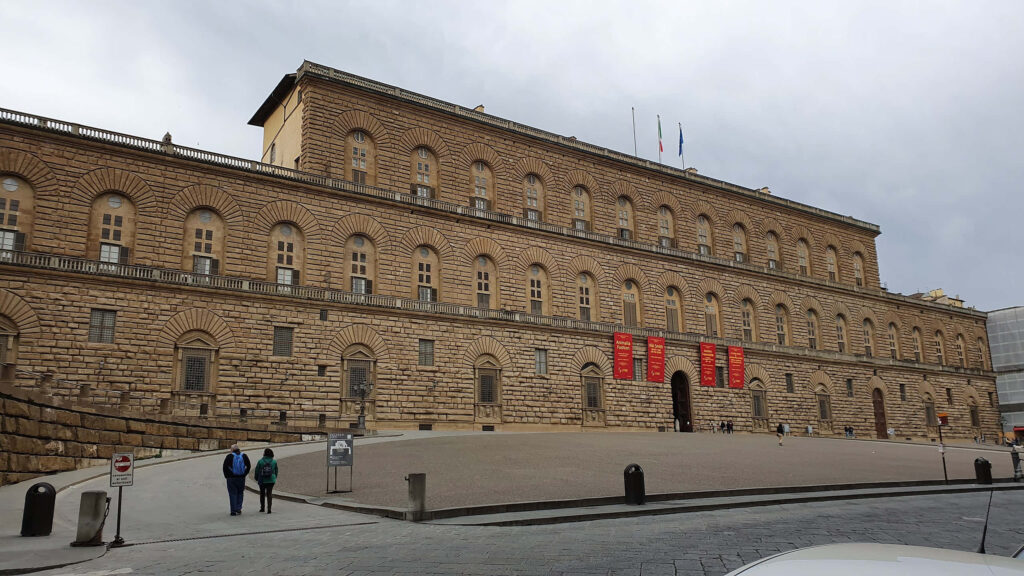 Palazzo Pitti Wallpaper: Historic Florence Architecture Background