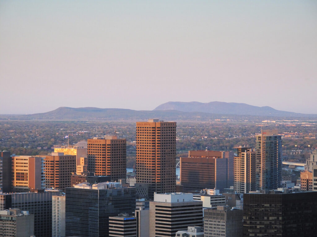 Panoramic Cityscape Wallpaper: Modern Architecture & Daylight Views