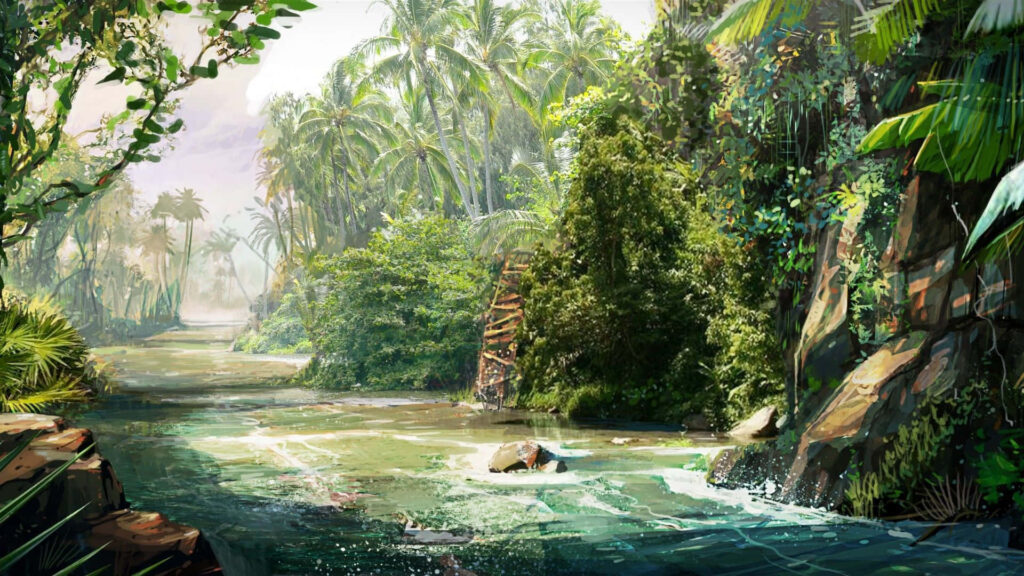 Paradise Found: Tranquil Haven of Far Cry 3's Pristine Island Wallpaper