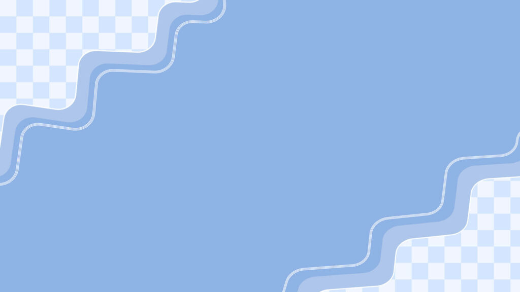 Pastel Blue Wavy Lines Wallpaper - Minimalist Cute Background