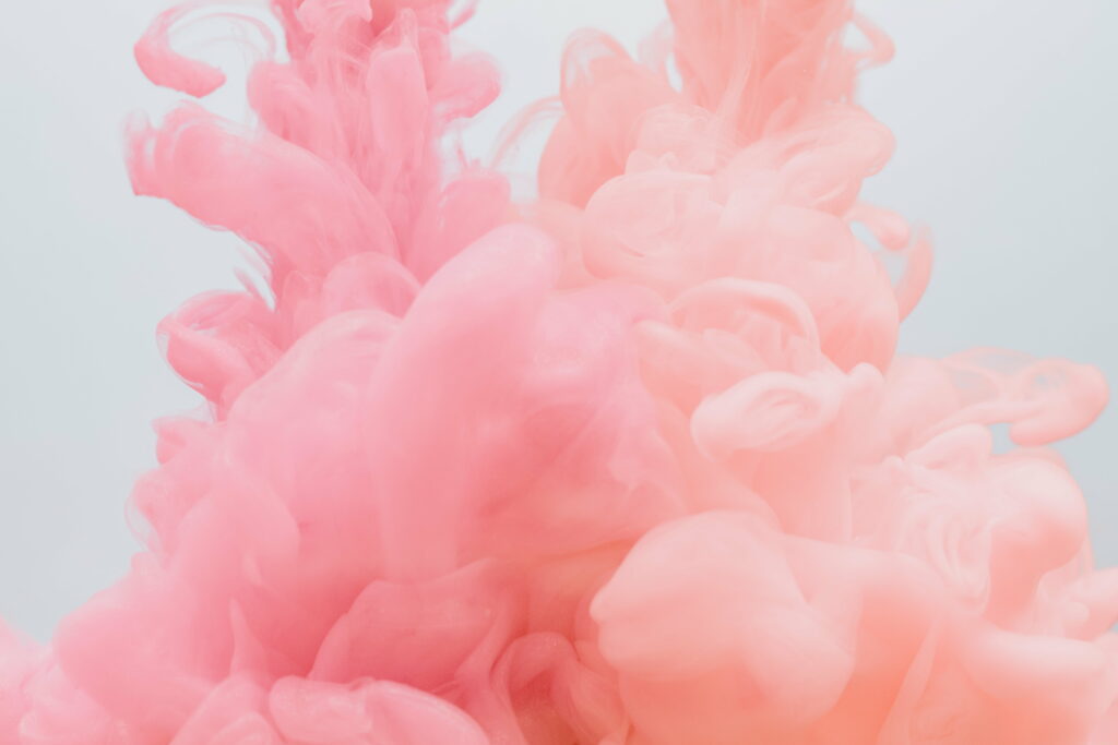 A Paradigm of Pink Euphoria: Mesmerizing HD Wallpaper with Ethereal Smoke