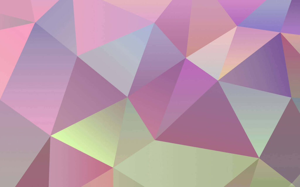 Pastel Geometric Polygon Background: Soothing Modern Decor Wallpaper