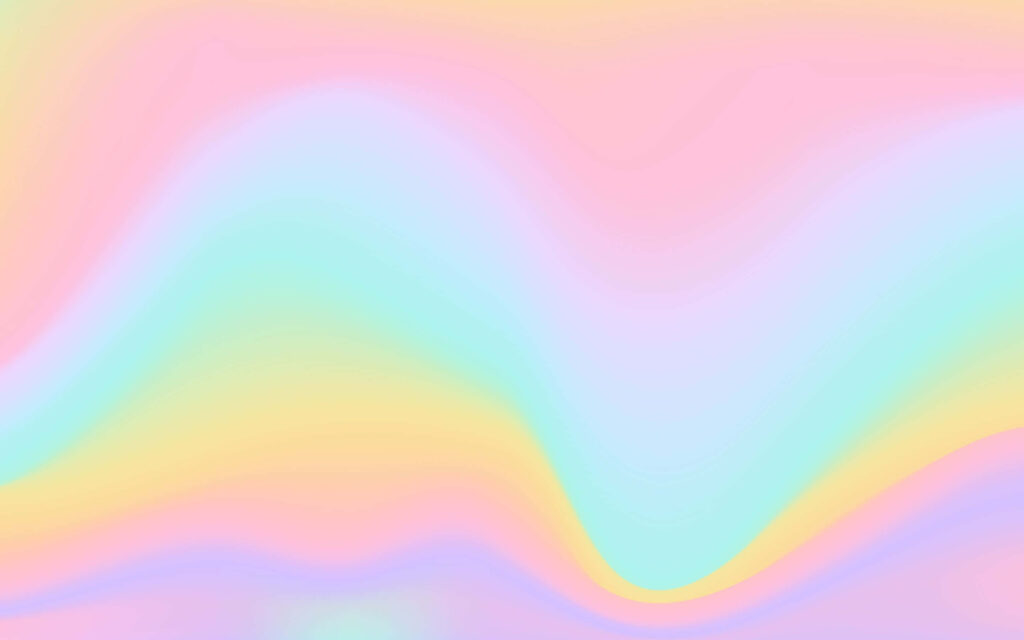 Pastel Gradient Wallpaper: Dreamy Soft Waves for Soothing Aesthetics