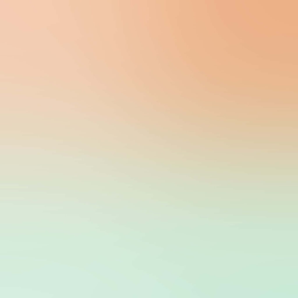 Soothing Pastel Gradient Wallpaper Background: Soft Orange to Green