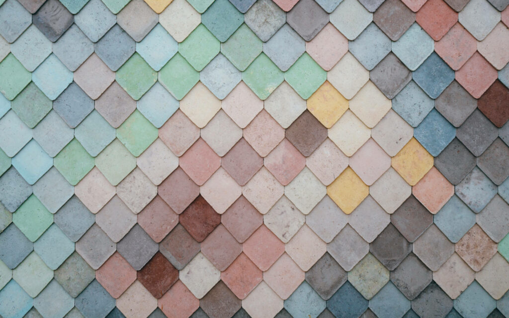 Minimalist Pastel Brick Wallpaper - Calming Elegant Background