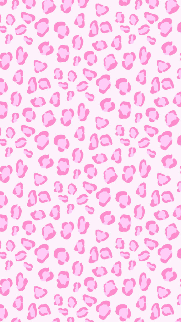 Pastel Pink Animal Print Wallpaper - Minimalist Elegance for Room Decor