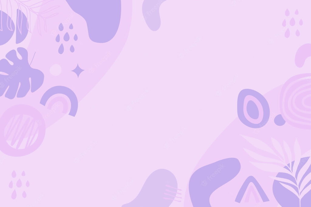 Purple Dreams: Vibrant Pastel Vectors Transform into a Stunning Stock QHD Wallpaper