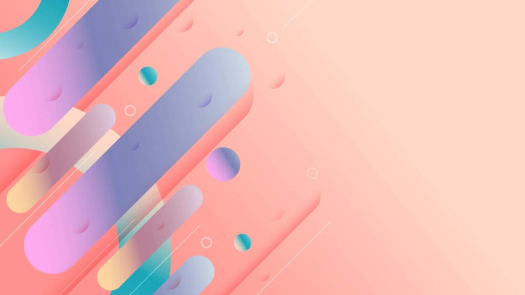 Pastel Vector Art Wallpaper: Modern Banner Design with Soft Gradients