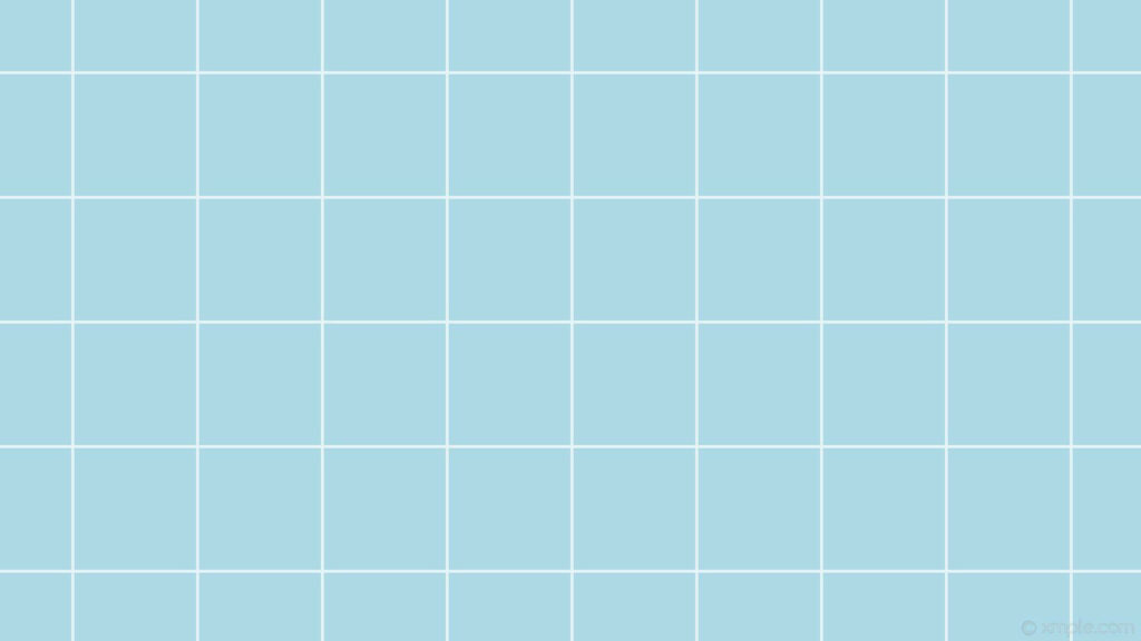 Minimalist pastel blue grid wallpaper with white lines for clean modern PC background design