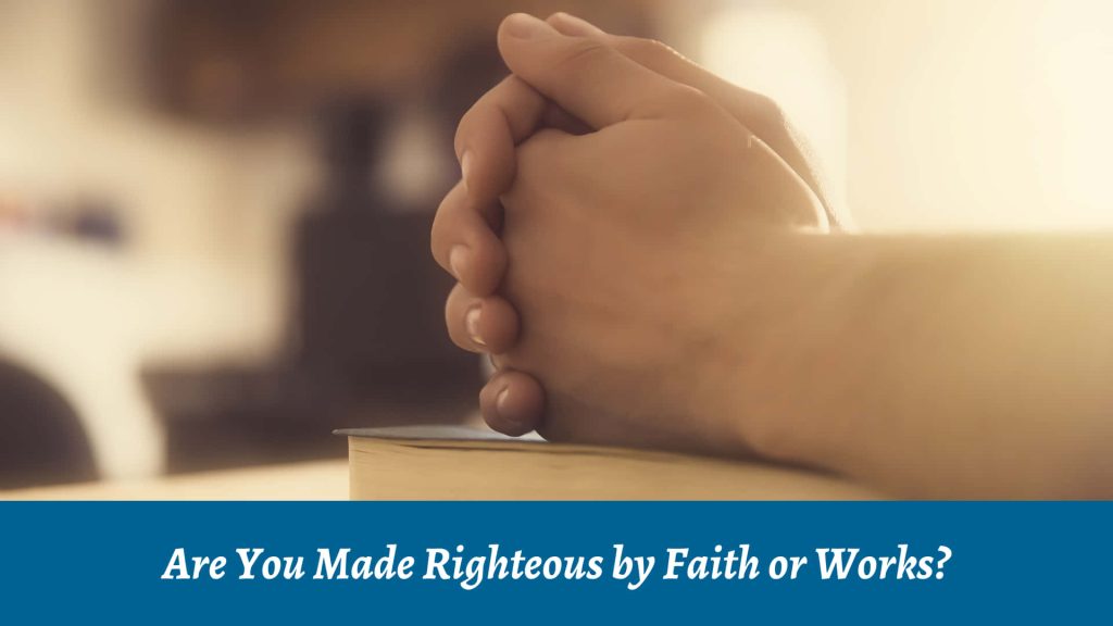 Hands folded in prayer over Bible glowing in warm light peaceful worship wallpaper background