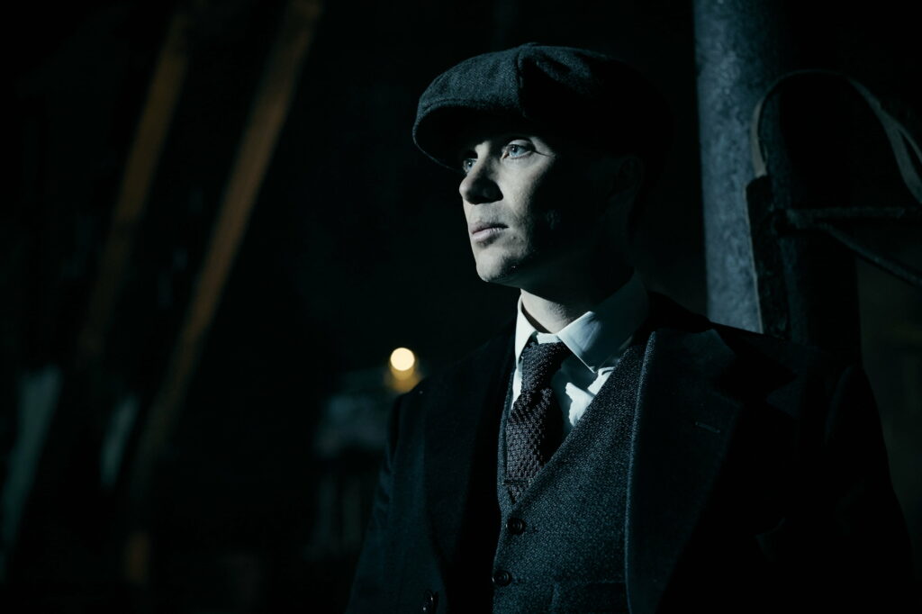 Gritty Gangster: Cillian Murphy as Thomas Shelby in Peaky Blinders - Captivating 4K Wallpaper