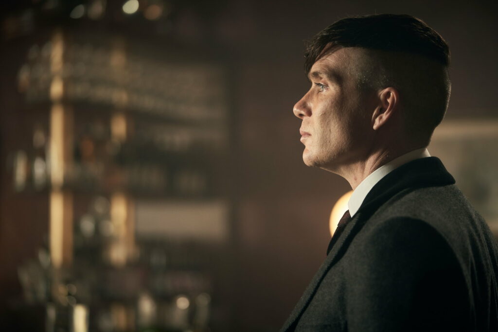 Thomas Shelby Ruling the TV World: Captivating Peaky Blinders in 4K UHD Wallpaper