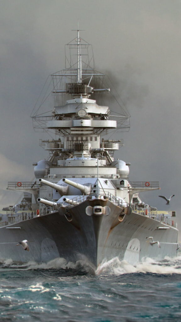 Seafaring Showdown: A Naval Clash amidst the Pearl Waters Wallpaper