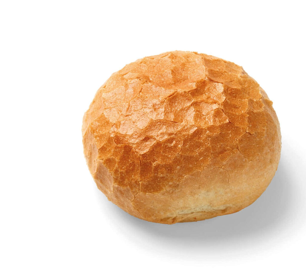 Golden Brown Crusty Bread Close-Up Wallpaper Background