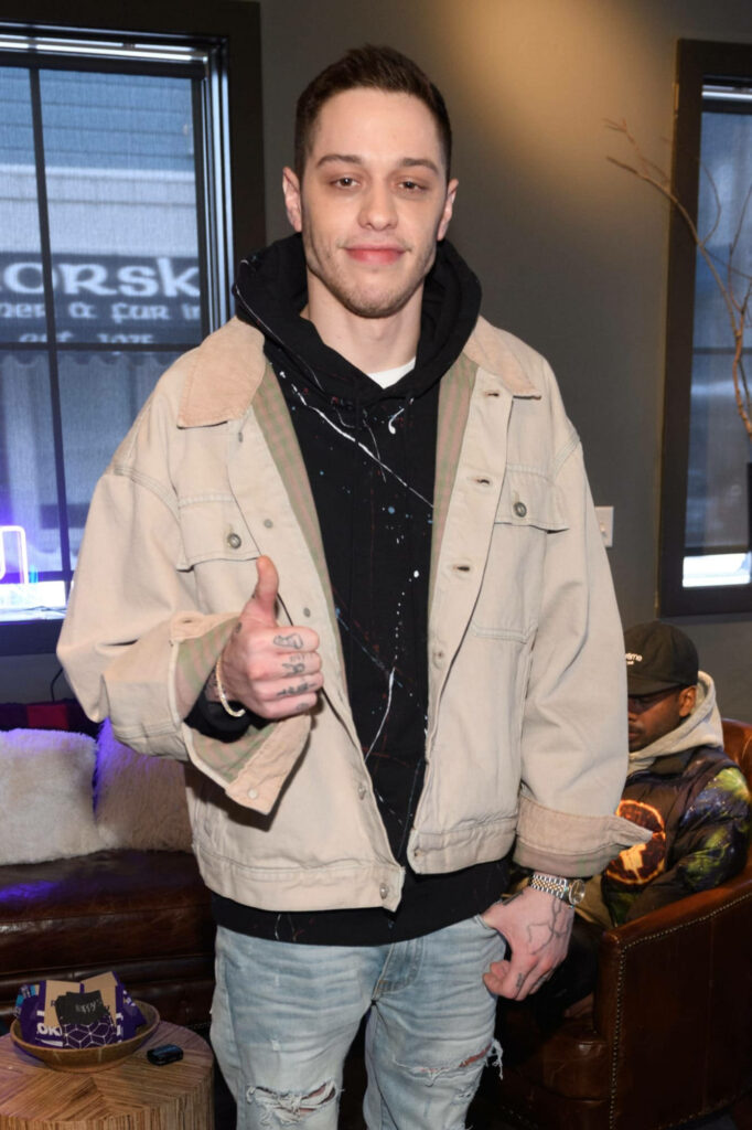 Pete Davidson's Relaxed Style: Cozy Wallpaper from Sundance Festival