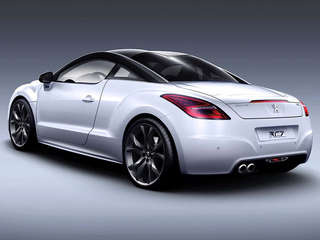 Peugeot RCZ Twilight Wallpaper: Sleek Design & Sporty Elegance