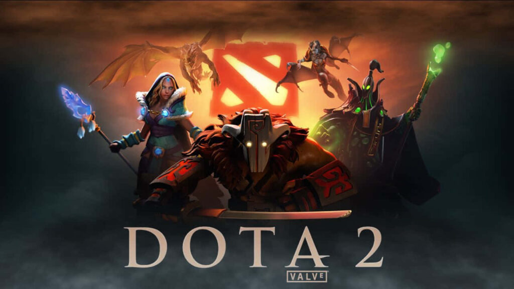 Phantom Lancer: Unleashing Intensity in the Strategic Battlefield of Dota 2 Wallpaper