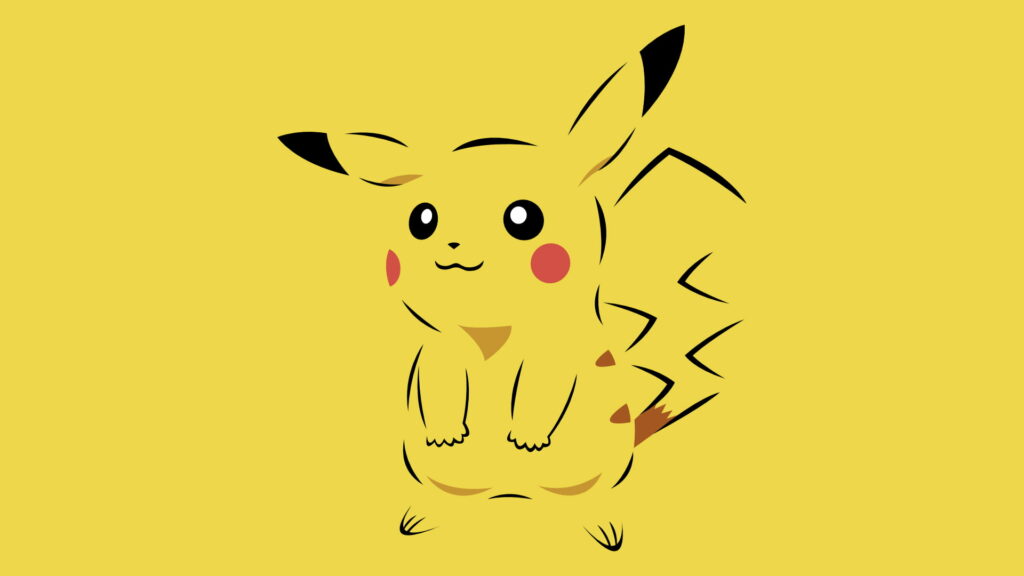 Pikachu's Playful Persona: A Digital Wallpaper for Humorous Pokémon Fans in HD