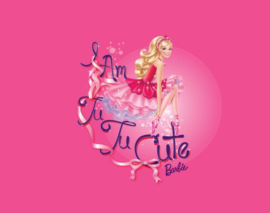 Pretty in Pink: Barbie's HD Wallpaper Background featuring the Shoe Collection