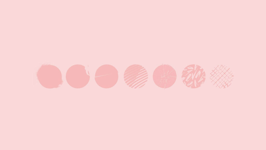 Pretty in Pink: A Minimalistic Desktop Wallpaper with Stylish Circle Patterns