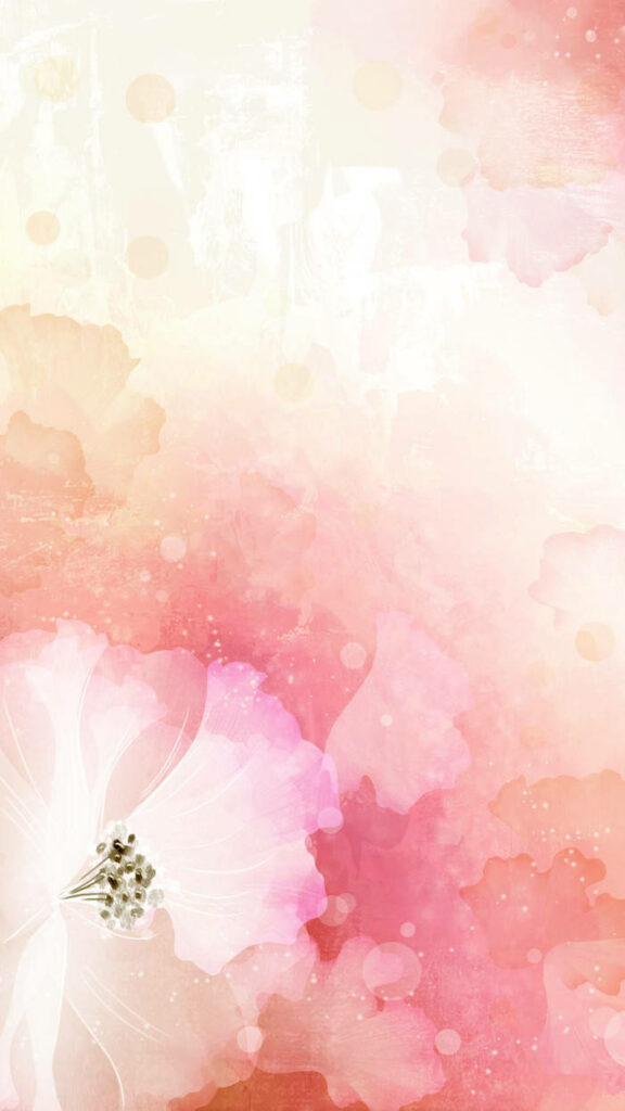 Flower Power: A Dreamy WhatsApp Chat Wallpaper for Pink Lovers
