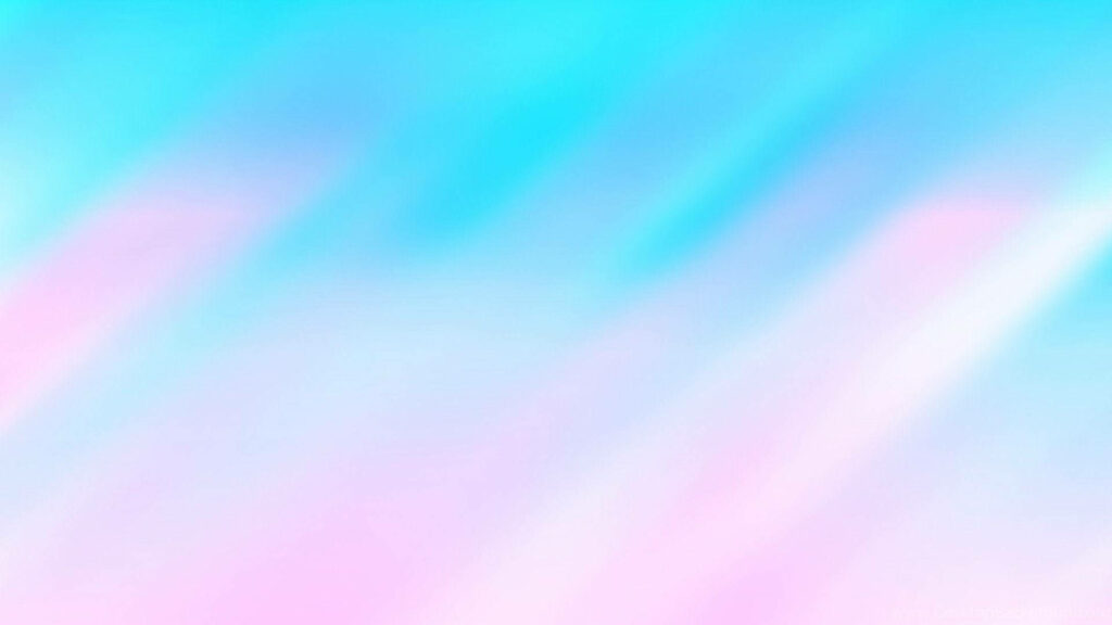 Pink Light Beams Piercing Pastel Blue Cloudscape: An Abstract Artwork in Pastel Blue Wallpaper