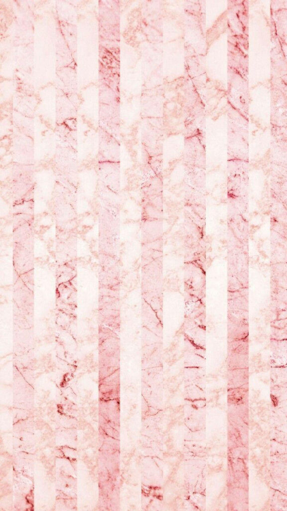 Graceful Pink Marble with Elegant Vertical Stripes – A Captivating Mobile Wallpaper