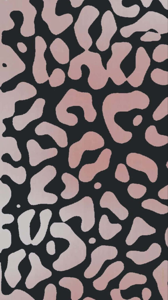 Pink Prowess: Captivating Cheetah Print on Playful Background Wallpaper